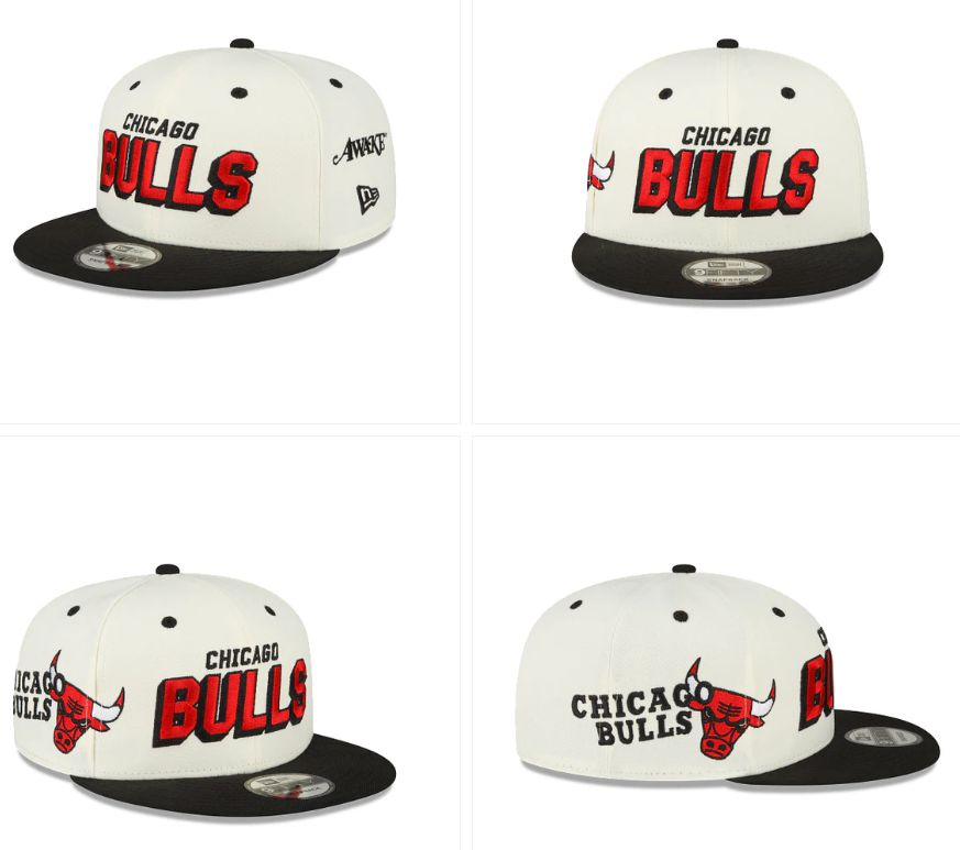 2023 NBA Chicago Bulls Hat TX 2023320